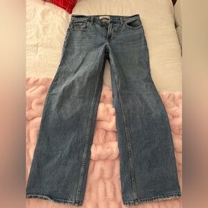 Abercrombie and Fitch The Baggy Low Rise Jean